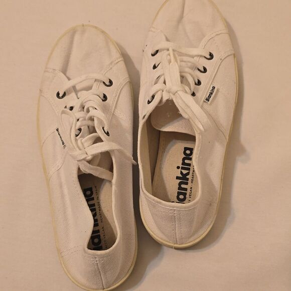 White canvas Biankina St. Tropez sneakers 39 - Picture 3 of 6